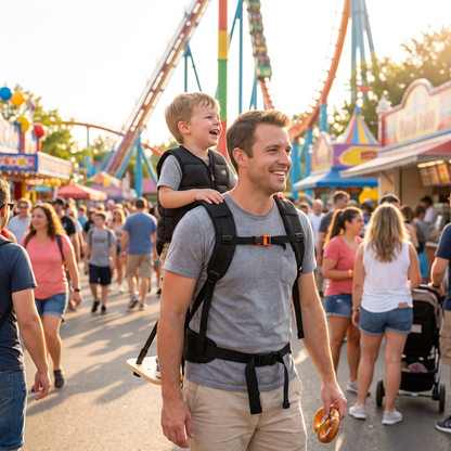 Standing Toddler Carrier – Free Your Arms
